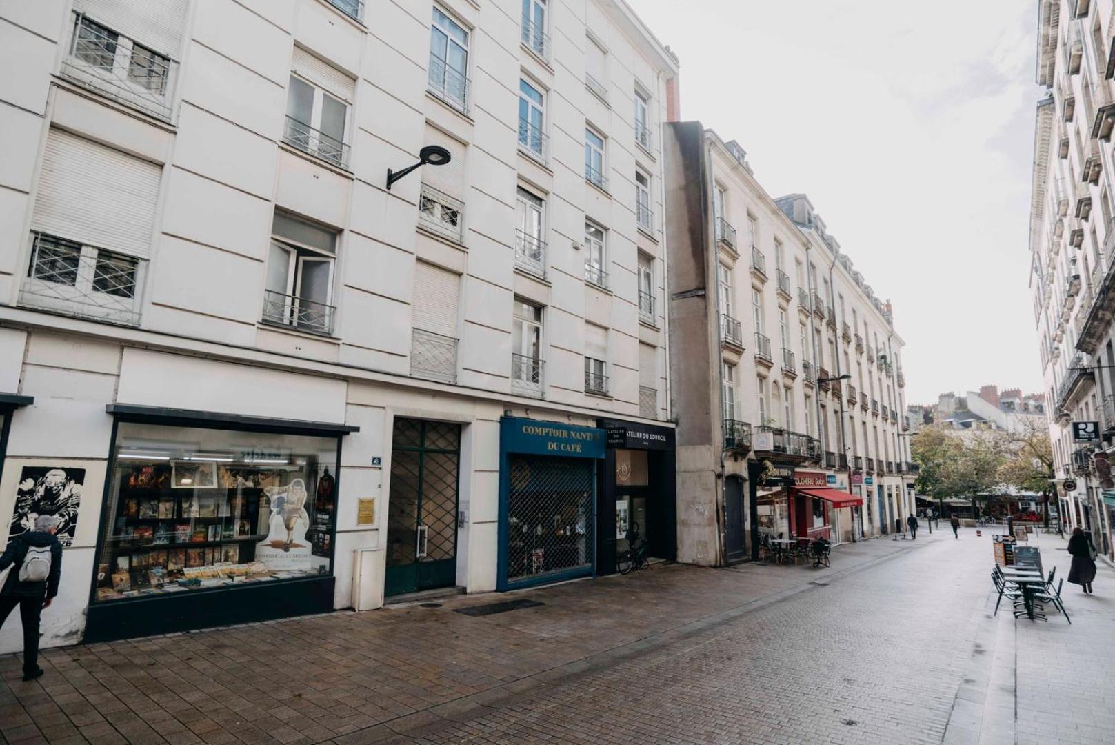 L'Escapade - Superbe Appartement Cosy Coeur De Nantes Exteriér fotografie